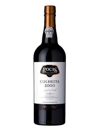 A Bottle of Poças Harvest 2000 Port Wine