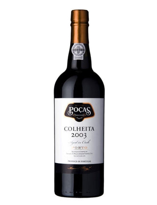 A Bottle of Poças Harvest 2003 Port Wine