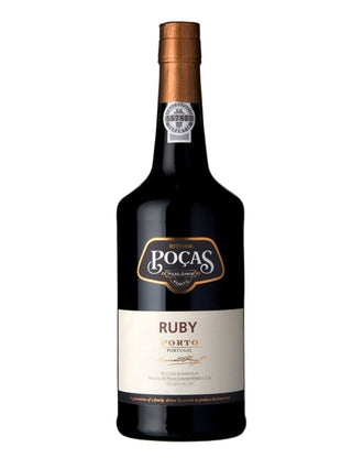 A Bottle of Poças Ruby Port Wine