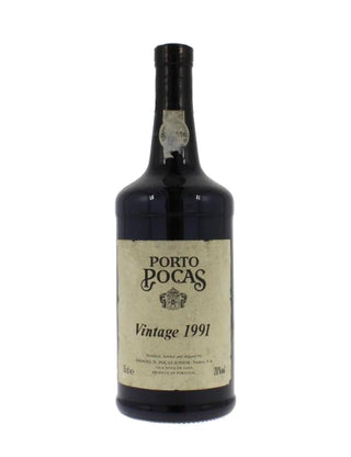 A Bottle of Poças Vintage 1991 Port