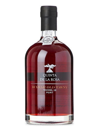 A Bottle of Quinta de la Rosa Tonel 12 - 10 Years Tawny Port Wine