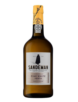 A Bottle of Sandeman White Port Wine
