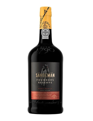 A Bottle of Sandeman Founders Port Wine