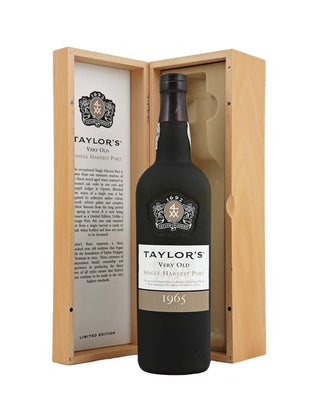 A Bottle of Taylor’s Single Harvest 1965 Port